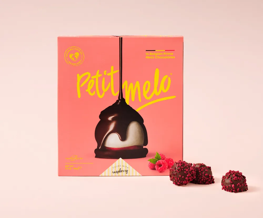 Melo-cake pure chocolade framboos